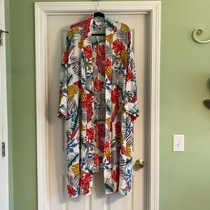 SUZANNE BETRO Long Kimono-Size 1X